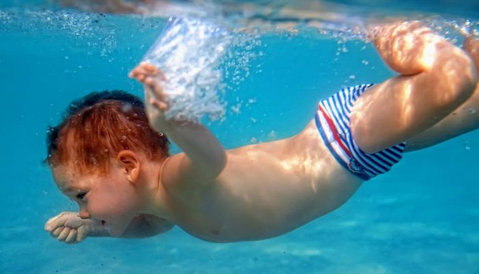 Babyzwemmen 4 Lessen